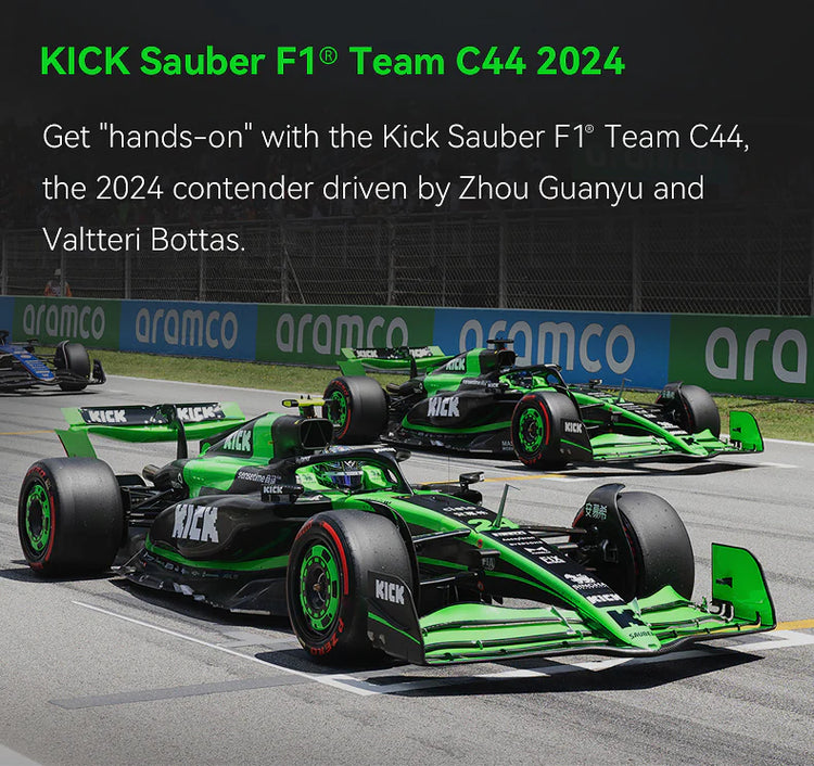 CaDA Formula One Expert Combo - Kick Sauber and Alfa Romeo 1:8