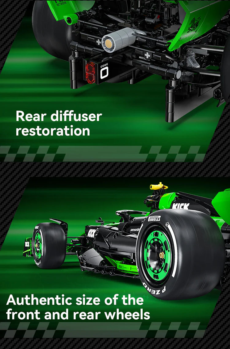 CaDA Formula One Expert Combo - Kick Sauber and Alfa Romeo 1:8