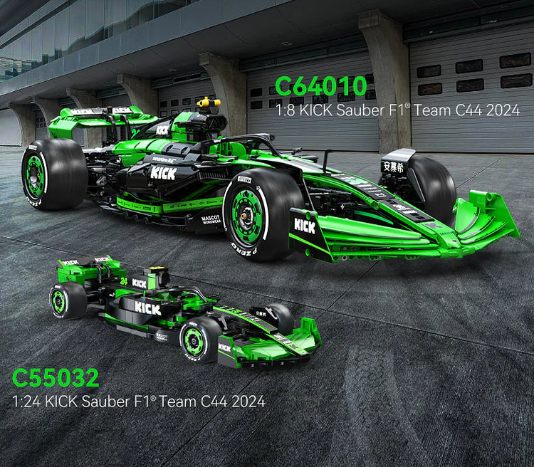 CaDA Formula One Expert Combo - Kick Sauber and Alfa Romeo 1:8