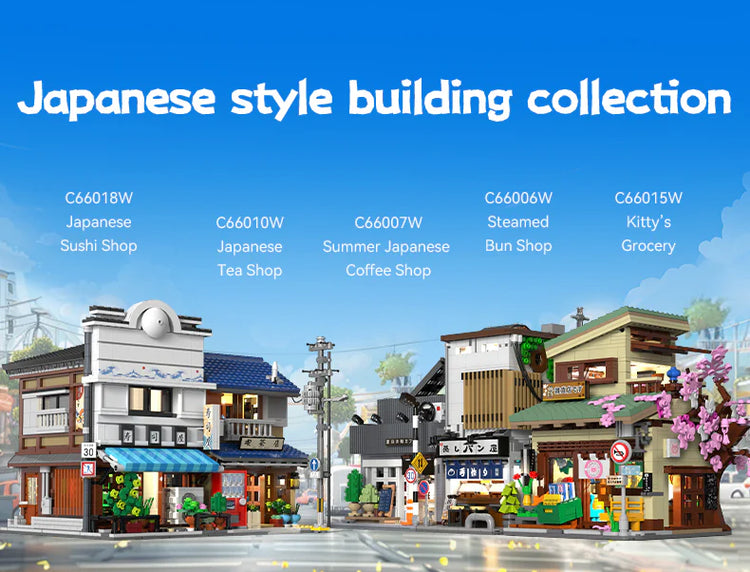 CaDA Japanese Sushi Shop with LED lighting C66018