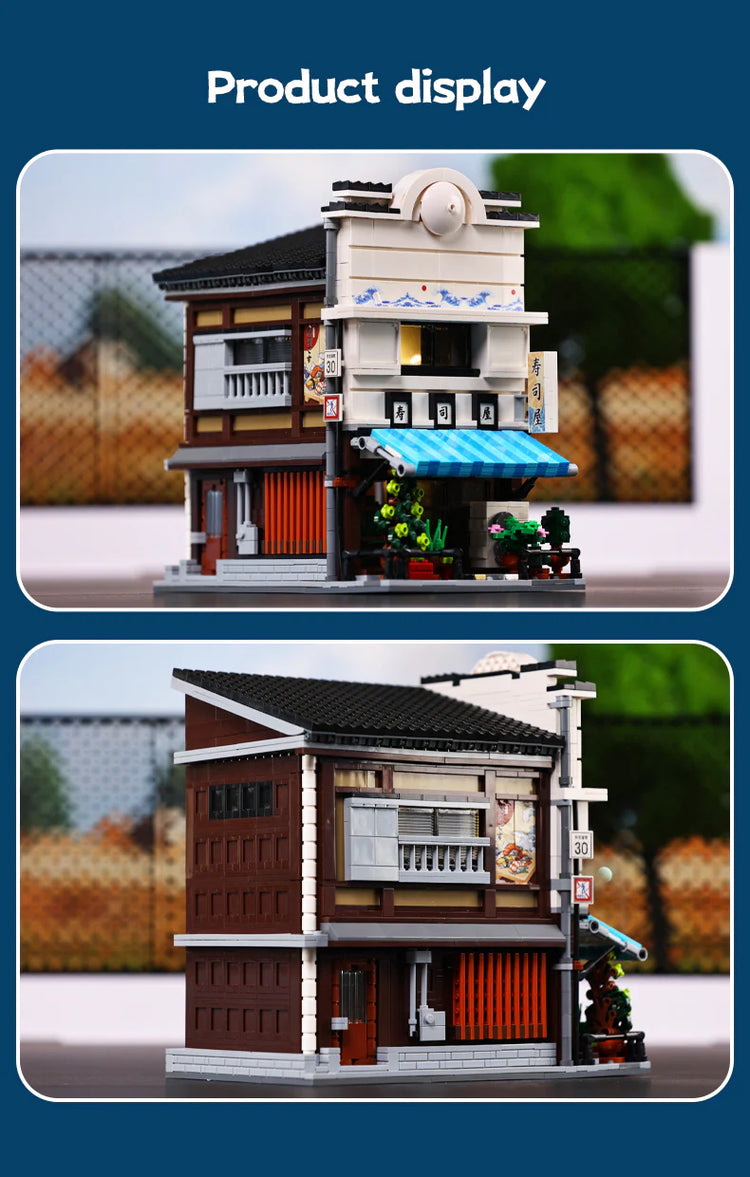 CaDA Japanese Sushi Shop with LED lighting C66018