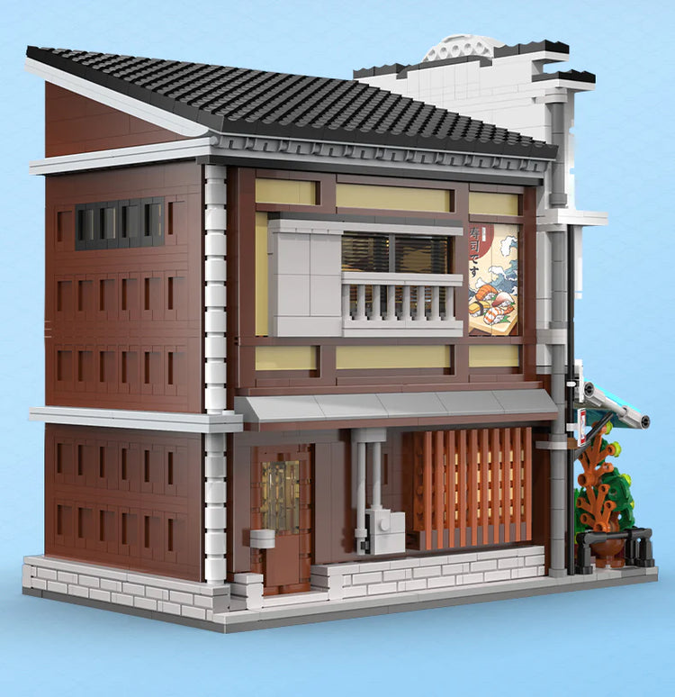 CaDA Japanese Sushi Shop with LED lighting C66018