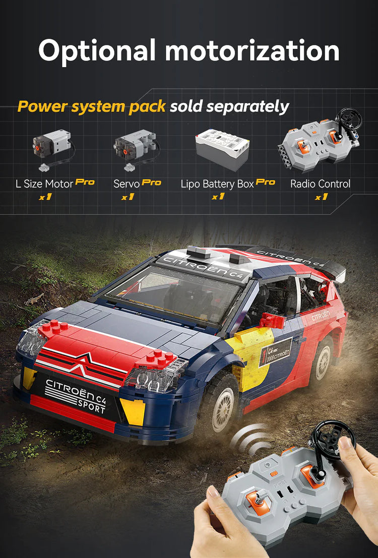 CaDA 2008 Citroen C4 WRC 1:12 C62005