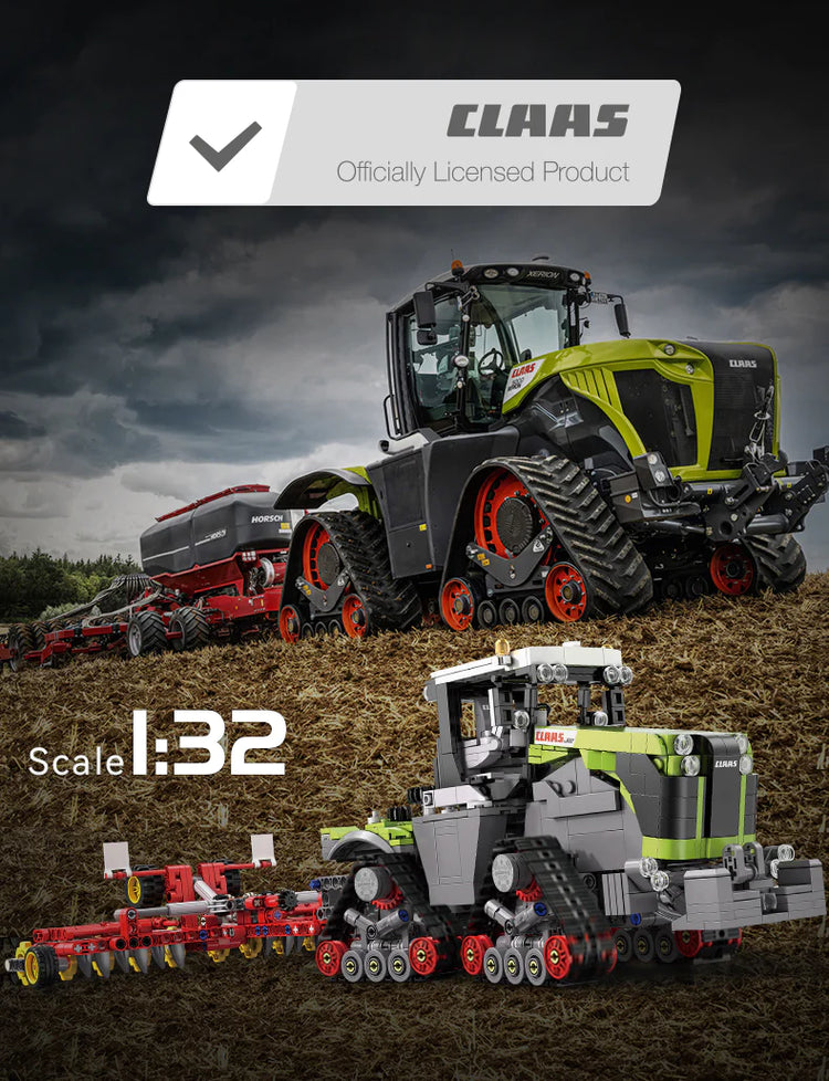 CaDA CLAAS XERION 5000 TRAC TS 1:32 C65012