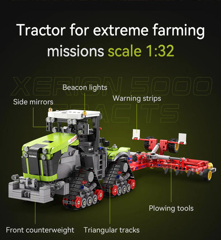 CaDA CLAAS XERION 5000 TRAC TS 1:32 C65012