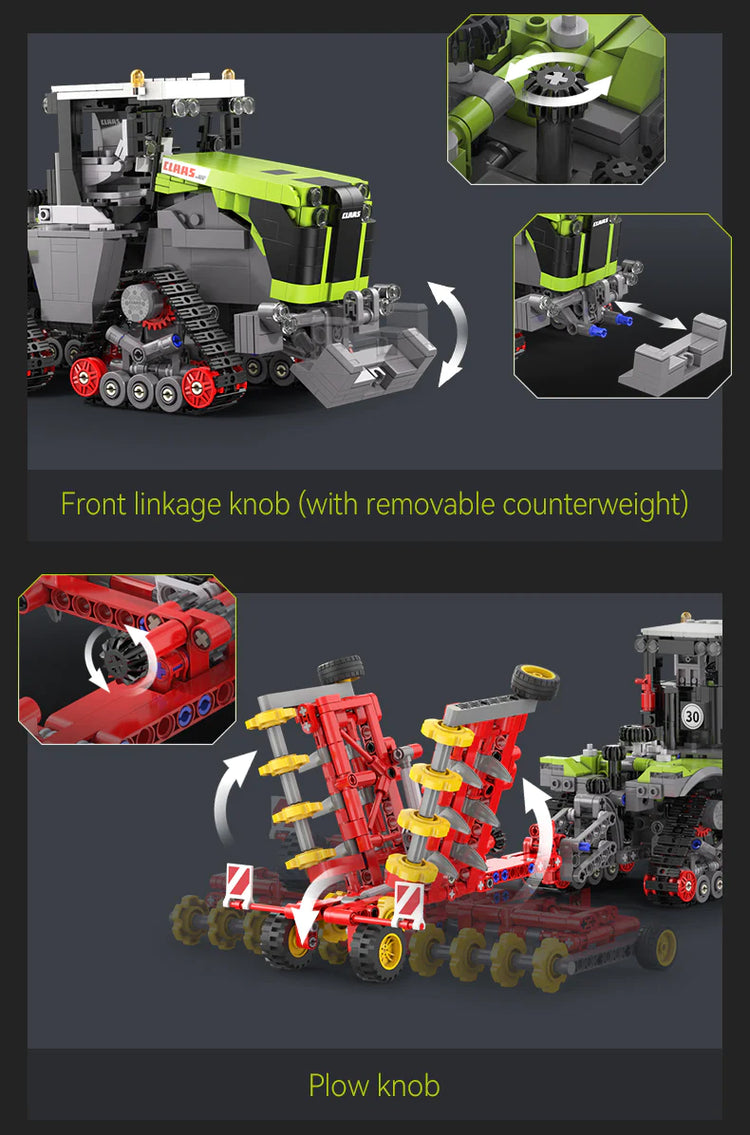 CaDA CLAAS XERION 5000 TRAC TS 1:32 C65012