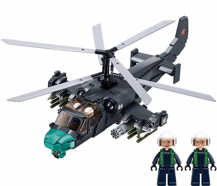 Sluban KA-52S Alligator Attack Helicopter 1:35 B1138
