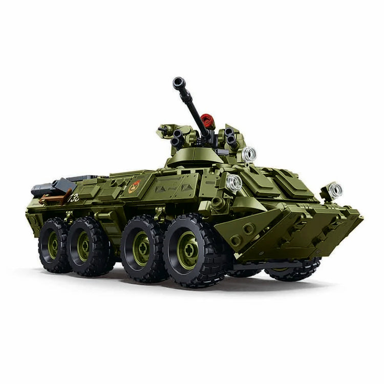 Sluban BTR-80AS Light Infantry ATV Tank 1:35 B1251