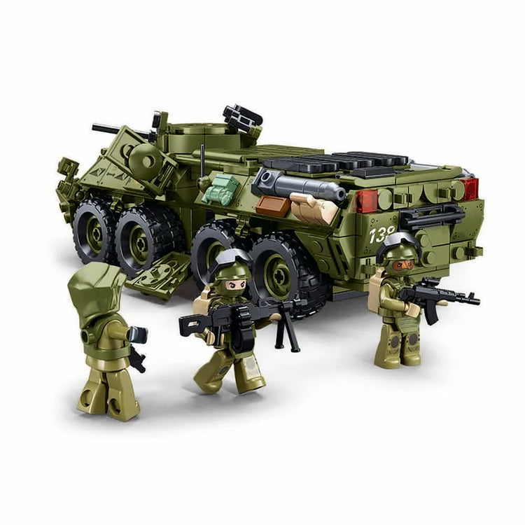 Sluban BTR-80AS Light Infantry ATV Tank 1:35 B1251