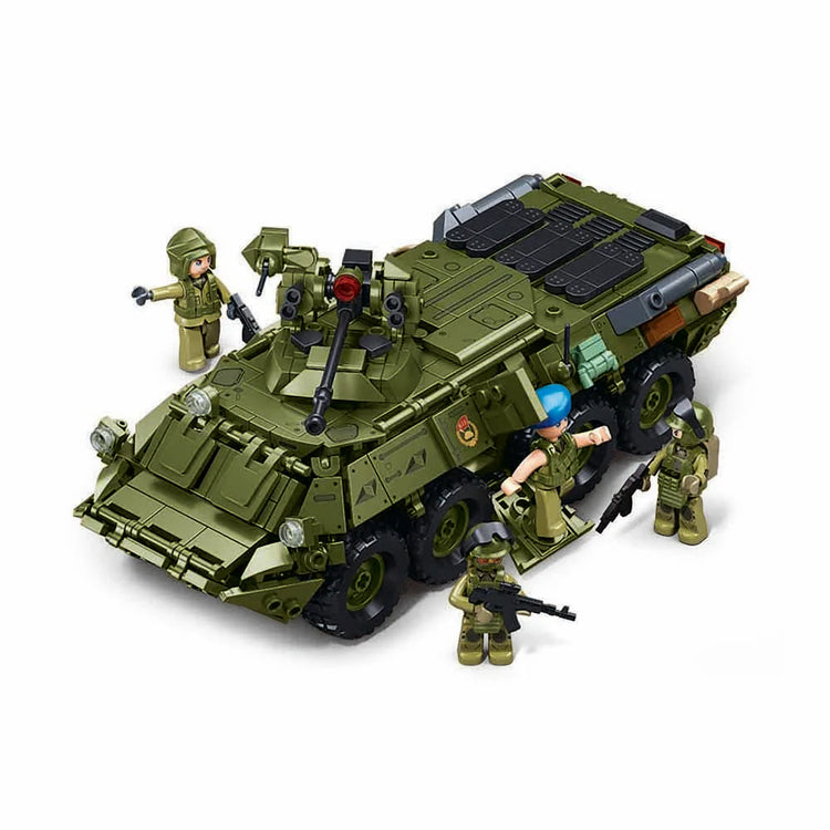 Sluban BTR-80AS Light Infantry ATV Tank 1:35 B1251
