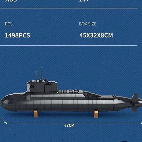 Reobrix Type 94 Nuclear Ballistic Submarine 1:200 R800