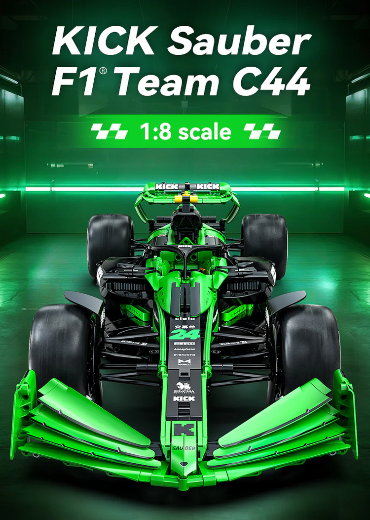 CaDA Formula One Expert Combo - Kick Sauber and Alfa Romeo 1:8