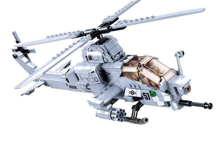 Sluban AH-1Z Viper Attack Helicopter B0838