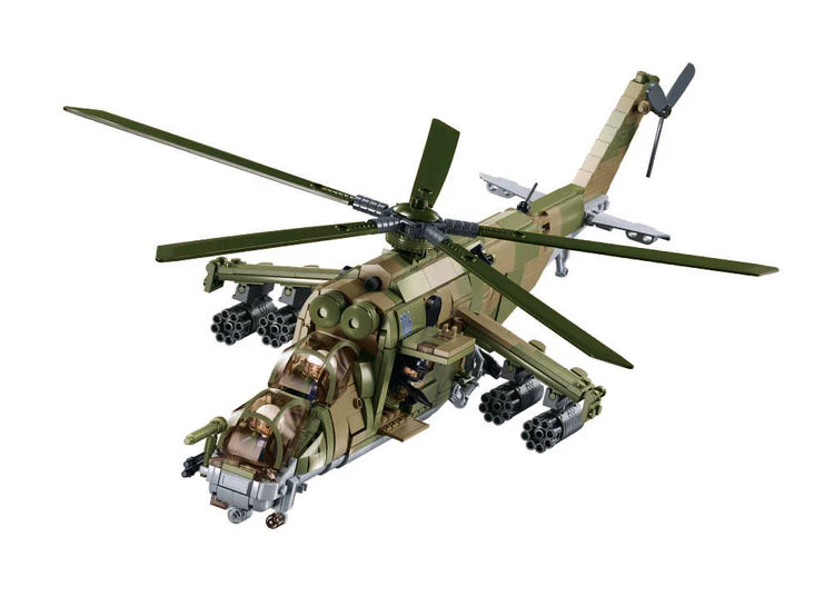 Sluban Russian Hind MI-24S Attack Helicopter B1137