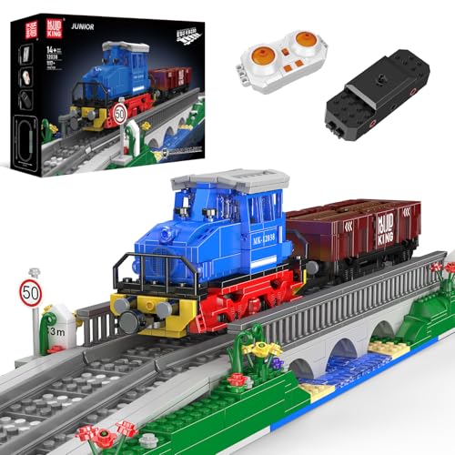 Mould King ESU KG230 Diesel Locomotive with RC and track MK12038