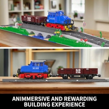 Mould King ESU KG230 Diesel Locomotive with RC and track MK12038