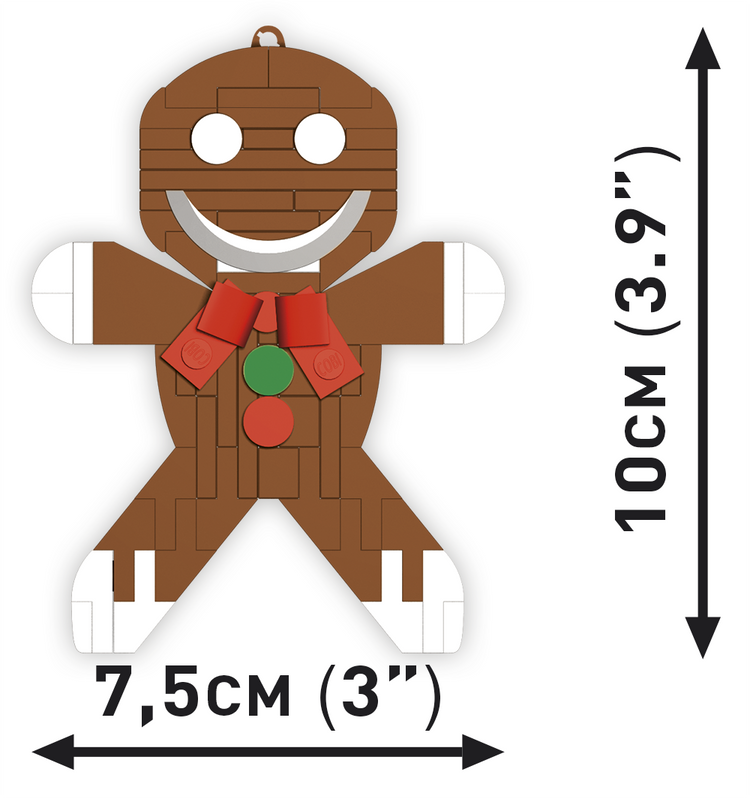 Gingerbread Man Ornament #20013