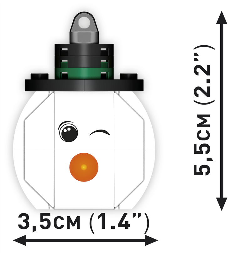 Snowman Ornament #20012