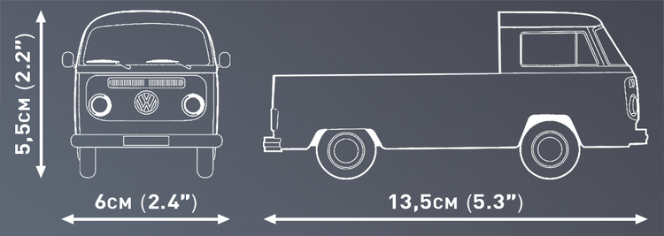 Volkswagen T2a Transporter 1:35 #24618