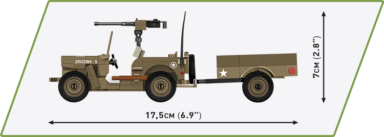 Willys MB & Trailer 1:35 #3132