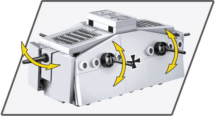 Sturmpanzerwagen A7V 1:72 #3094