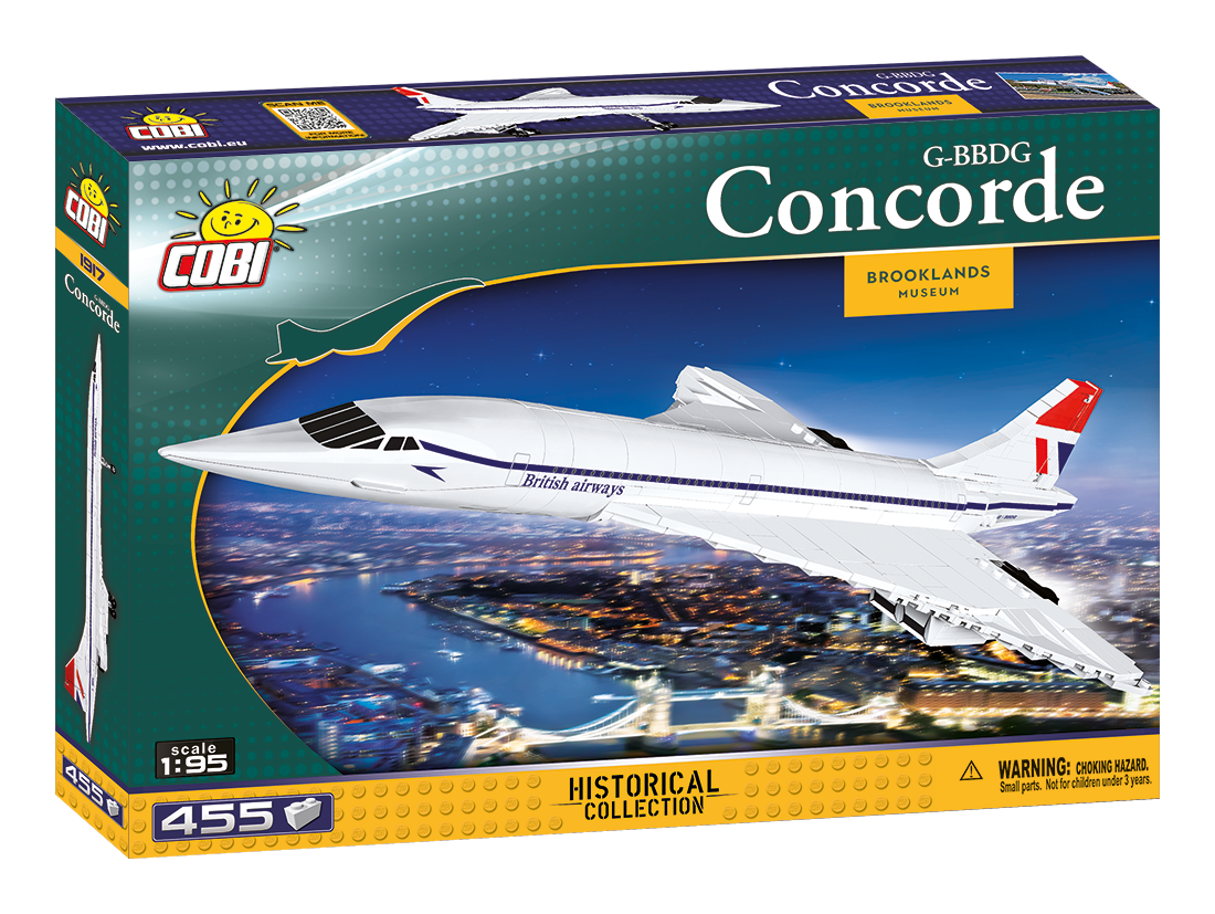 Concorde British Airways 1:95 #1917 – Brick Army Canada