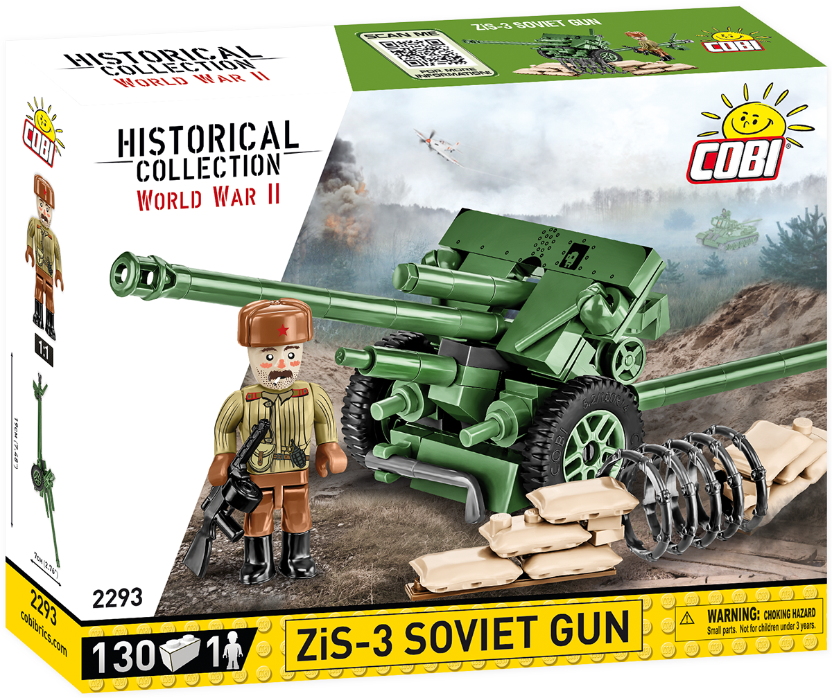 ZiS-3 76 mm Divisional Gun M1942 #2293 – Brick Army Canada