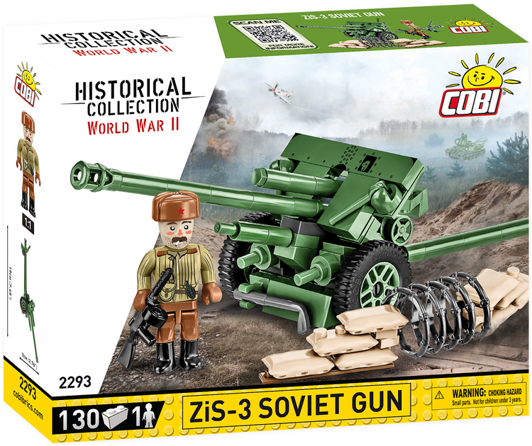 ZiS-3 76 mm Divisional Gun M1942 #2293