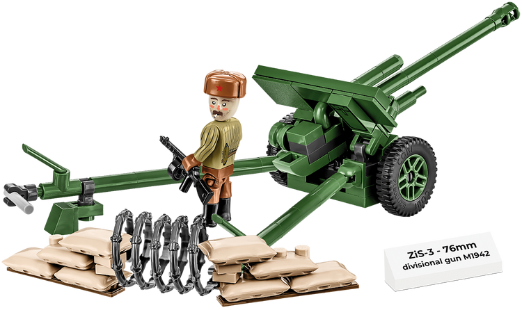 ZiS-3 76 mm Divisional Gun M1942 #2293