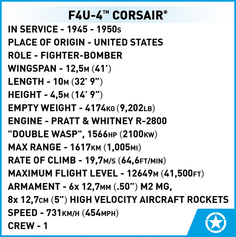 F4U-4 Corsair 1:32 #2417