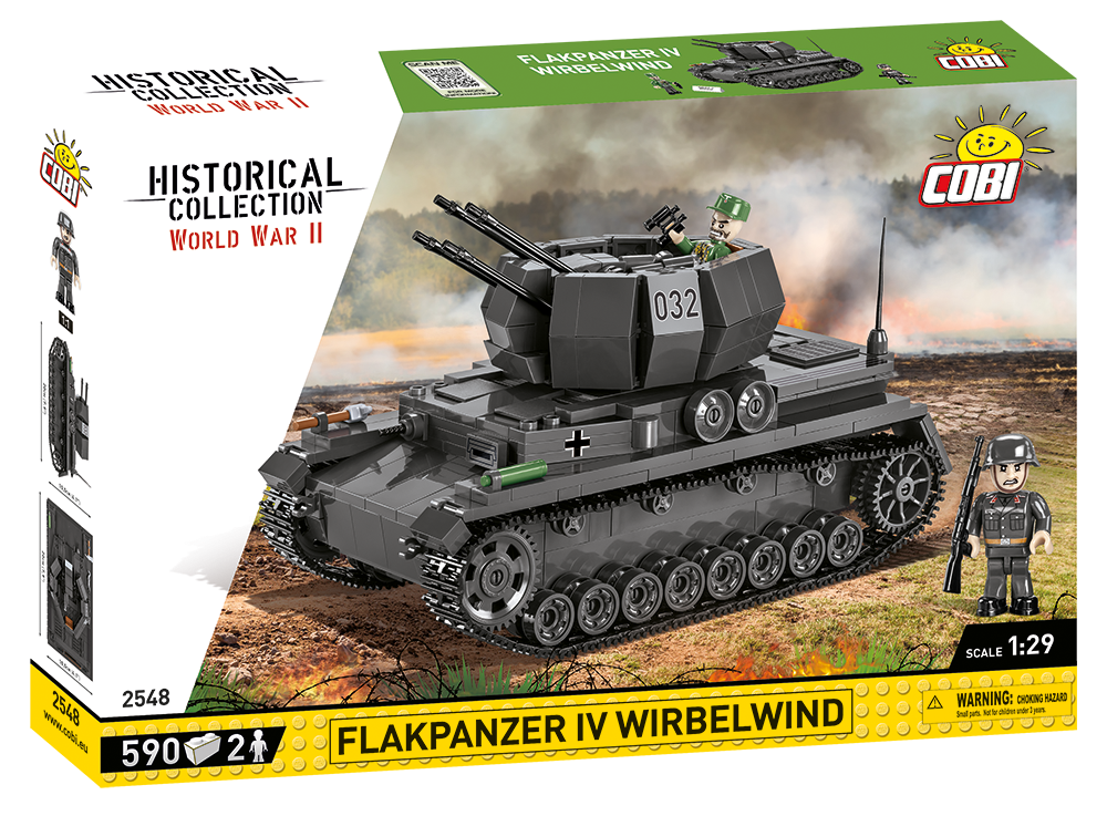 Flakpanzer IV Wirbelwind COBI #2548 – Brick Army Canada