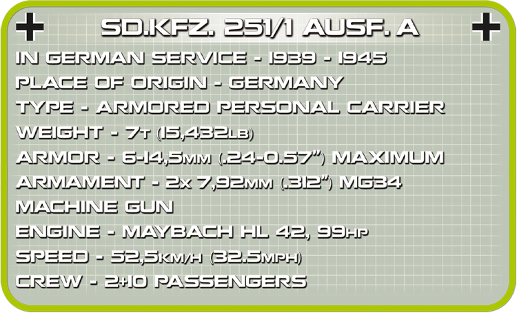 Sd.Kfz 251/1 Ausf.A #2552 discontinued
