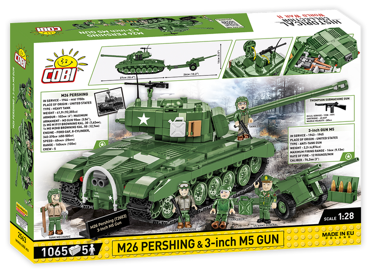 M26 Pershing (T26E3)+M5 Executive Edition #2563