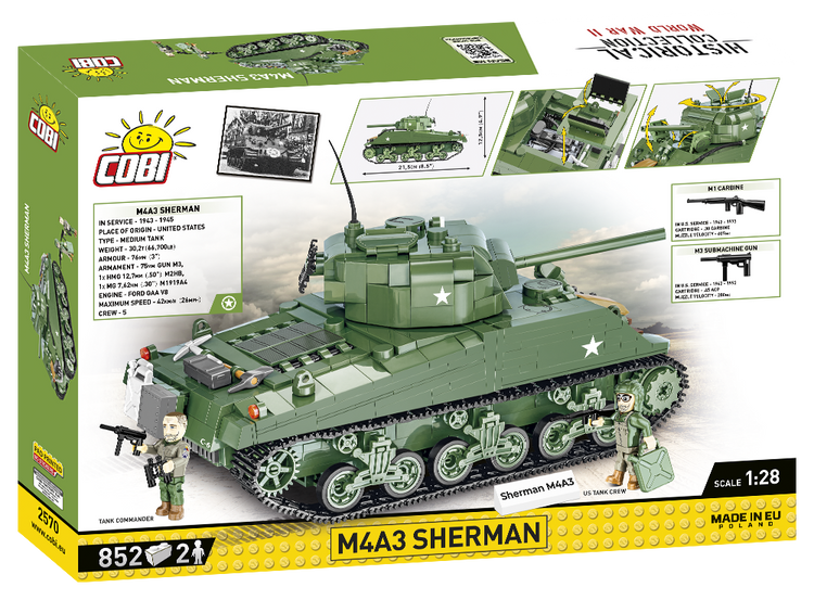 M4A3 Sherman 1:28 #2570