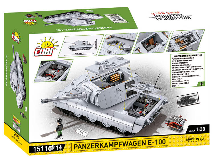 Panzerkampfwagen E-100 1:28 #2572