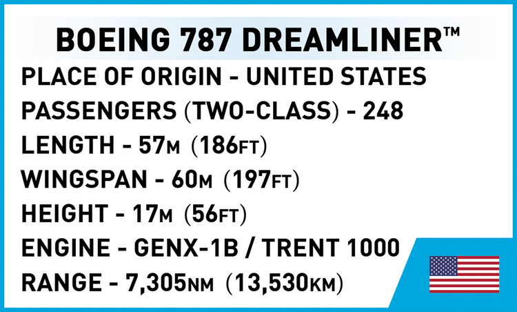Boeing 787 Dreamliner 1:110 #26603