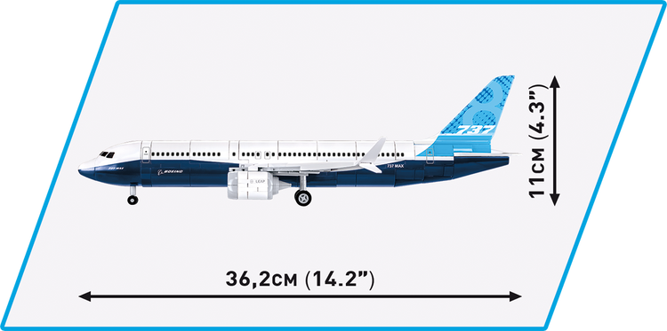 Boeing 737-8 1:110 #26608