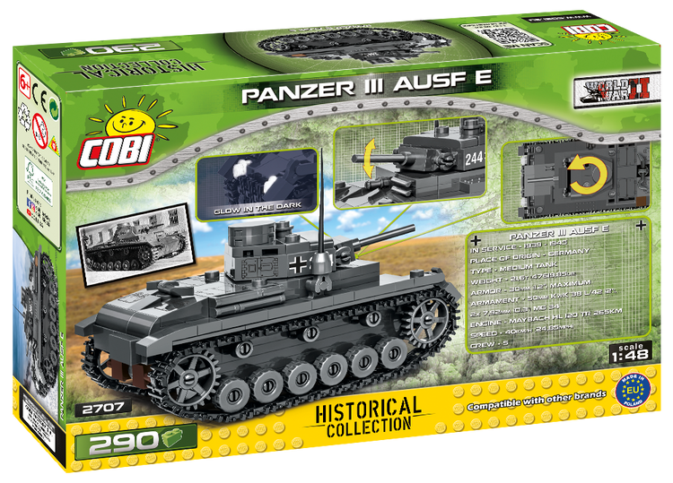 Panzer III Ausf.E 1:48 #2707 discontinued