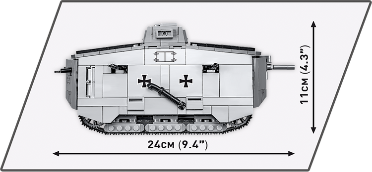Sturmpanzerwagen A7V 1:35 #2989
