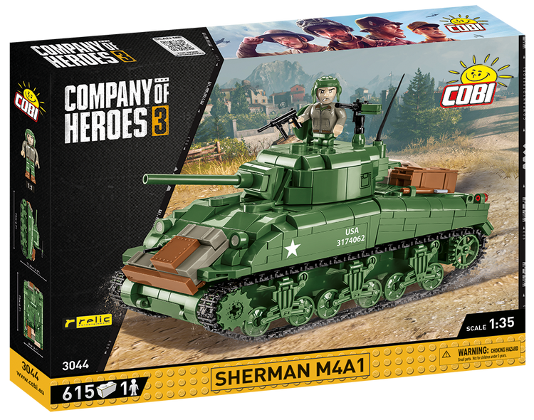 Sherman M4A1 1:35 #3044 COH3