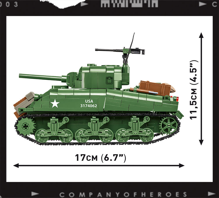 Sherman M4A1 1:35 #3044 COH3