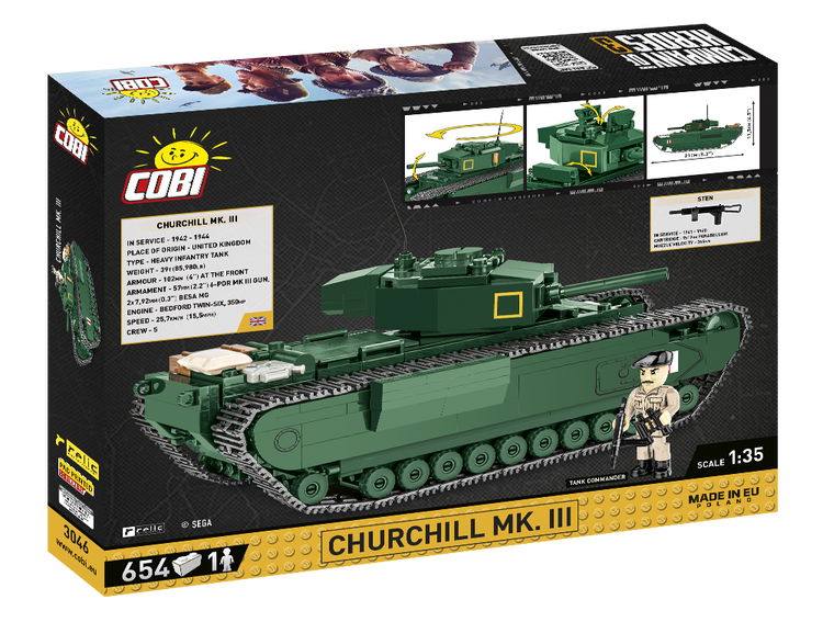 Churchill Mk. III 1:35 #3046 COH3