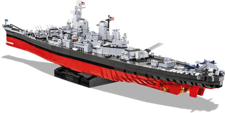 Iowa Class Battleships (4in1) Executive Edition #4836 discontinued