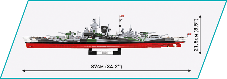 Battleship Tirpitz #4839