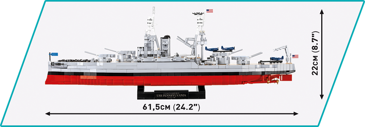 Arizona/Pennsylvania Battleship (2in1) - Executive Edition #4842
