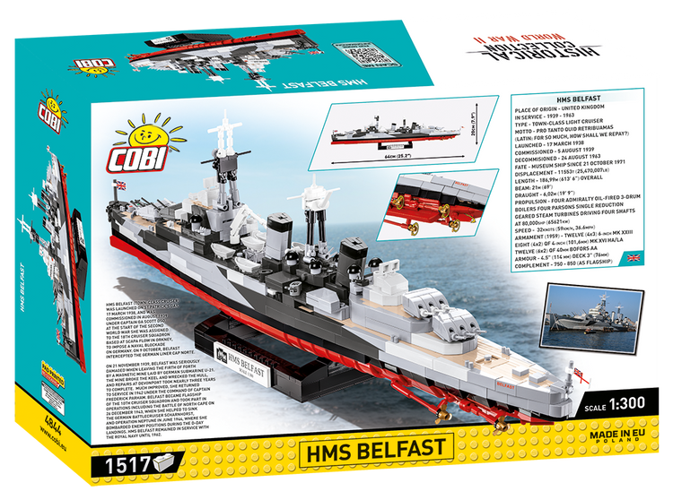 HMS Belfast IWM 1:300 #4844