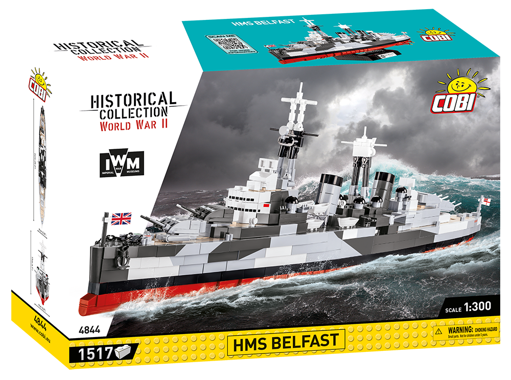 ベルファスト HMS Belfast IWM 1:300 #4844 – Brick Army Canada