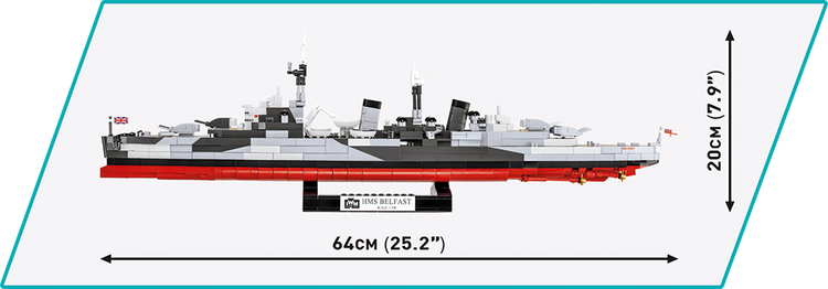 HMS Belfast IWM 1:300 #4844