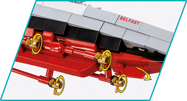 HMS Belfast IWM 1:300 #4844