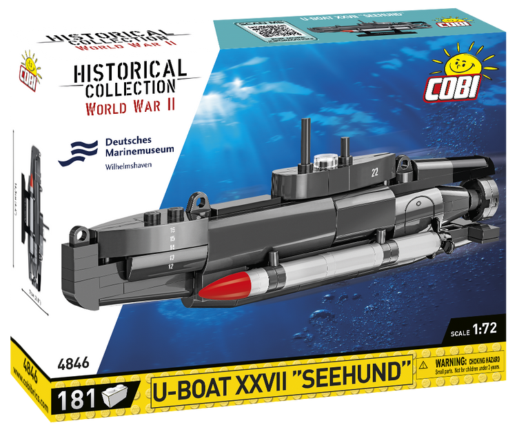 U-Boat XXVII Seehund 1:72 #4846